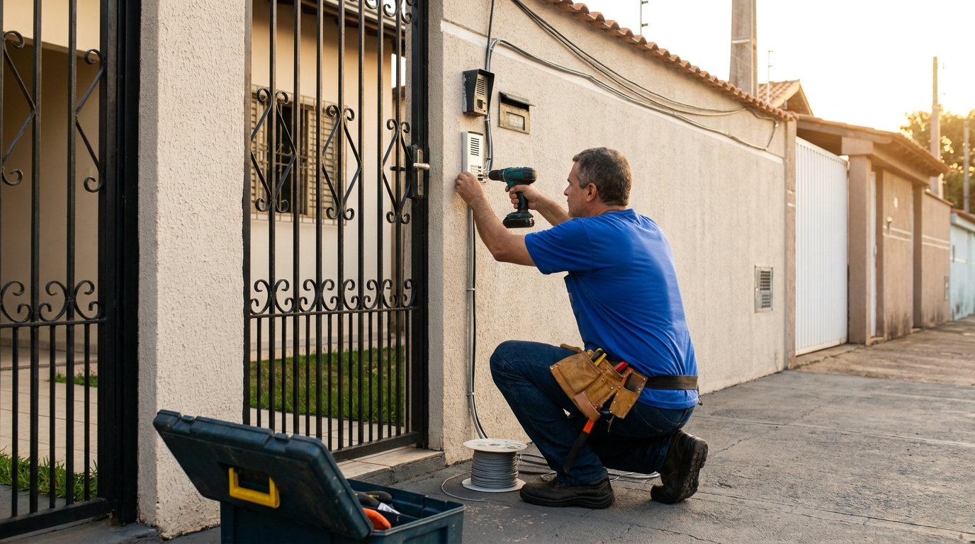 Instalacao de interfone em Uberlândia‑MG